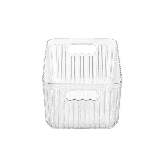 Boxsweden Crystal Ribbed Container 4.3L 26X17X12Cm