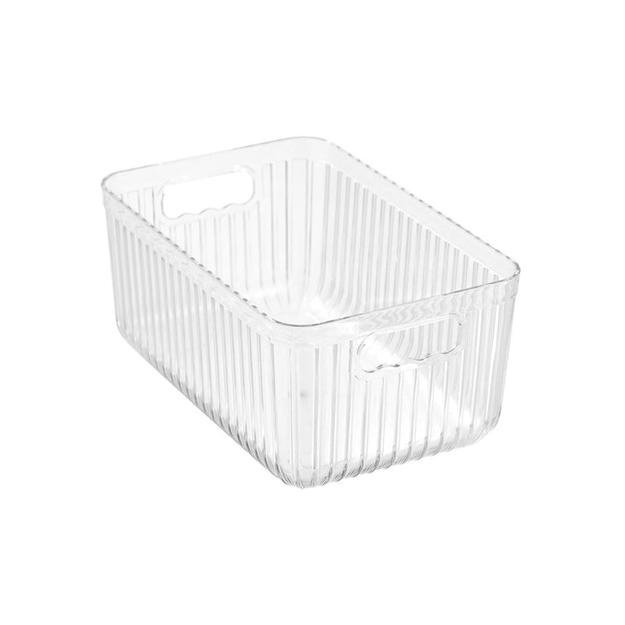 Boxsweden Crystal Ribbed Container 4.3L 26X17X12Cm