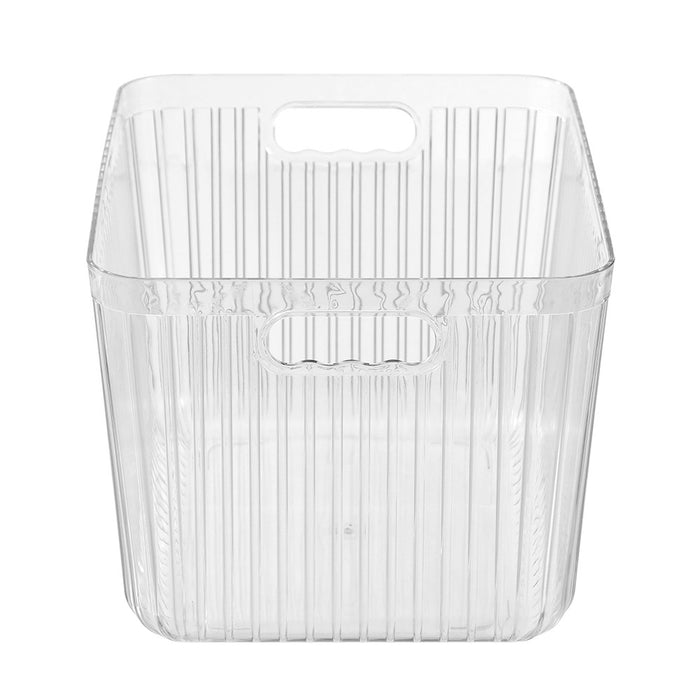 Boxsweden Crystal Ribbed Container 17.5L 36X27X22Cm
