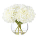 NSIMG-SHA256:c9ac59c7869244e7ee8a6dc700311d3ce9af50f8c9750ed7ae21339dd318543a · Isalbi Rogue Hydrangea - Phoebe Sphere Vase White/Glass