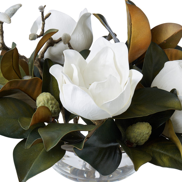 NSIMG-SHA256:b6fa53ed22c4a910e886aab66e84941d4139f337c244dd47ea992ea14f36f27a · Isalbi Rogue Magnolia Grandiflora - Dahlia Bowl White
