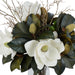 NSIMG-SHA256:7f7108b93cef95f9cae96d843808f8c0c2ae069170d9d2d579d1a20d53bed700 · Isalbi Rogue Magnolia Grandiflora - Alana Vase White