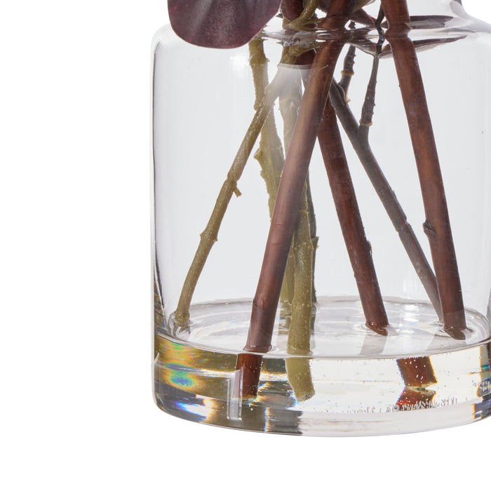 NSIMG-SHA256:93636333e80db89650f638b3ca69923263f1bda896acb1a48271c0fd401166de · Isalbi Rogue Protea Eucalyptus Mix - Pail Pink & Burgundy