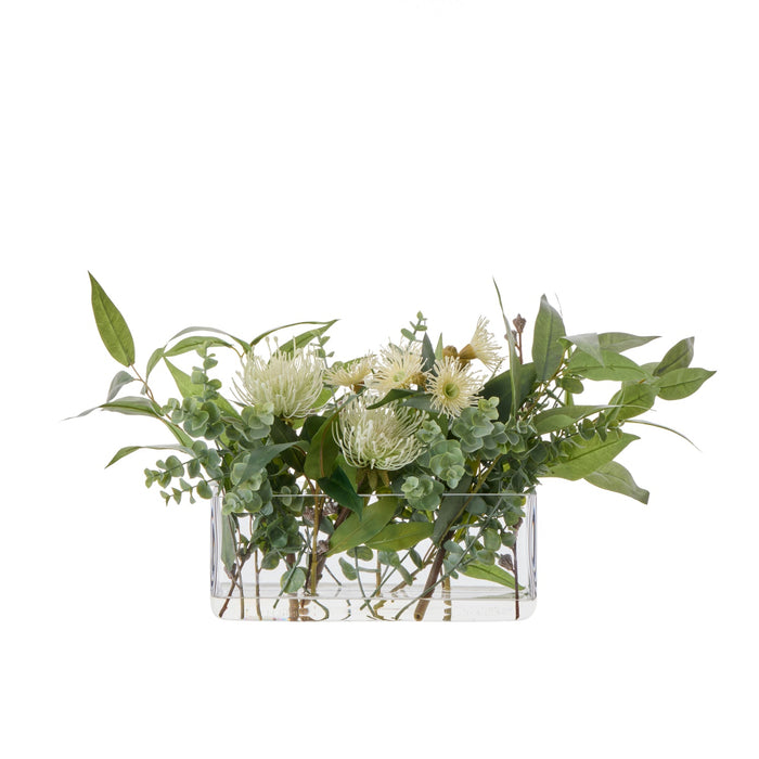 NSIMG-SHA256:7ca44b64132556784ea5572f92358a6ff3f43dfd12eb2bf6437f8722337af608 · Isalbi Rogue Pincushion Eucalyptus - Esme White & Green