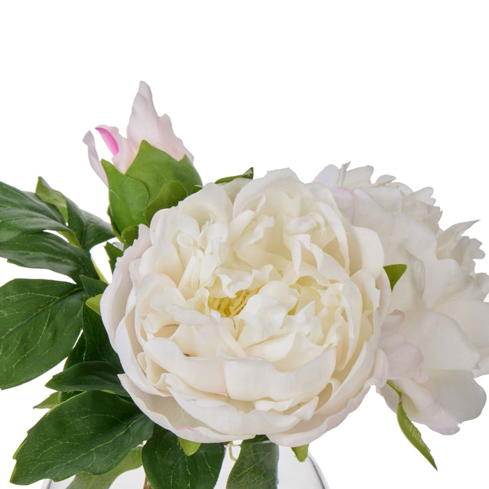 NSIMG-SHA256:e1d94e47bd81a2fe891ae7ea4a2604f832ba6e5e95203093583cee61c89f8a35 · Isalbi Rogue Peony Real Touch Sphere Vase White & Pink