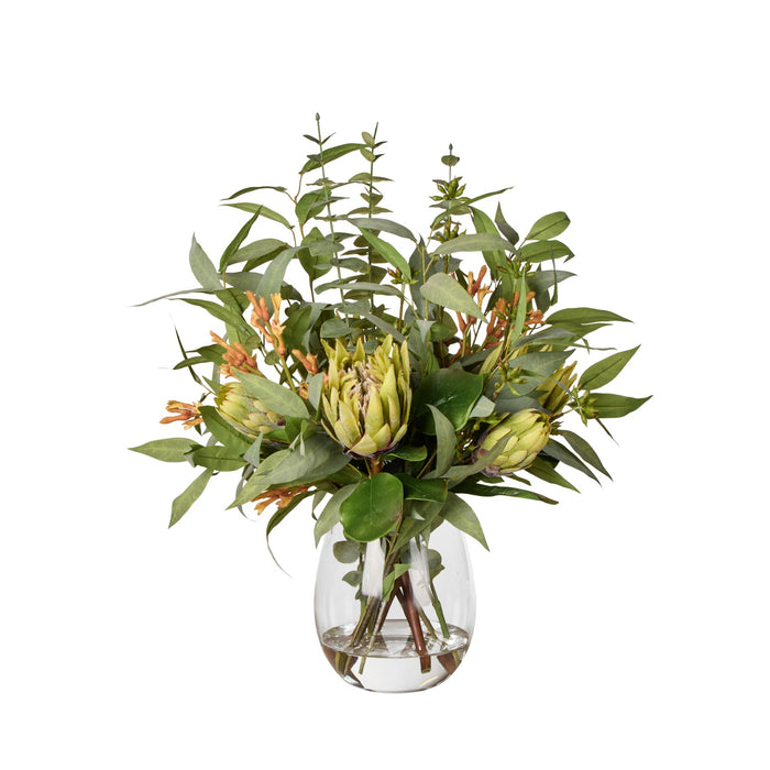 NSIMG-SHA256:e406d620e12e4130891baa264e3245ea5bab1aa8122cc00c93bd700e9ec2958f · Isalbi Rogue Protea Kangaroo Paw - Claire Green & Orange
