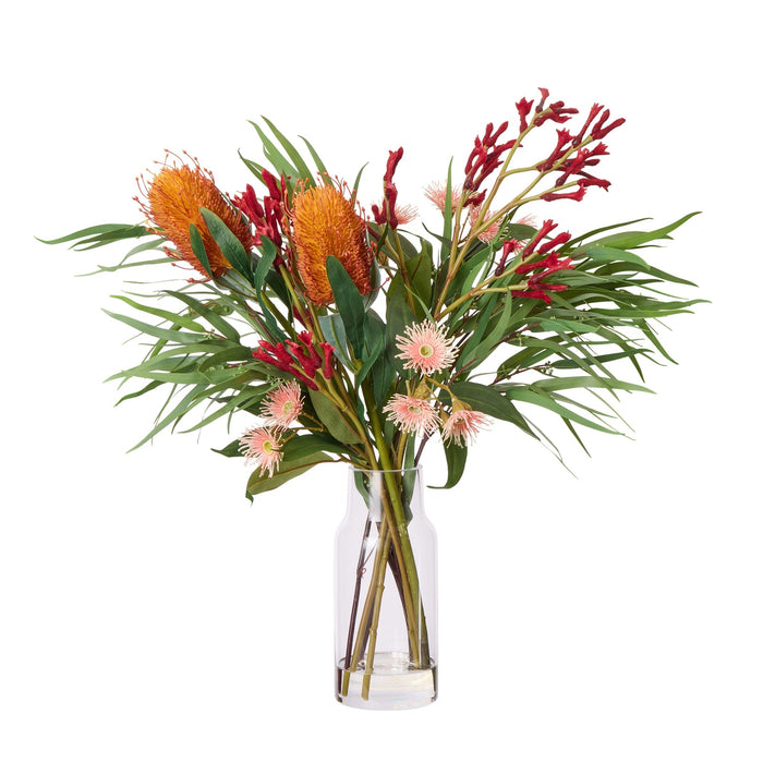 NSIMG-SHA256:768eaf32ccf9f0560ad92ce063abd2d1a199b22c5bafba7ba4c94cb3eabec439 · Isalbi Rogue Native Banksia Mix - Rachel Vase Multicolour
