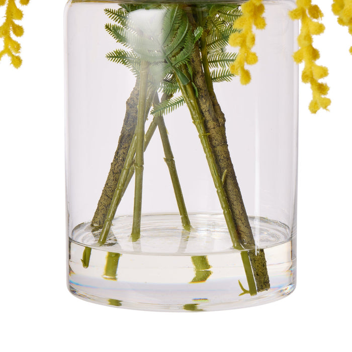 NSIMG-SHA256:99345dc5759a0992bc7006ad0281aed7463ce6504e62b475163367677d52fff1 · Isalbi Rogue Lemon Wattle Mix - Pail Vase Yellow & Green