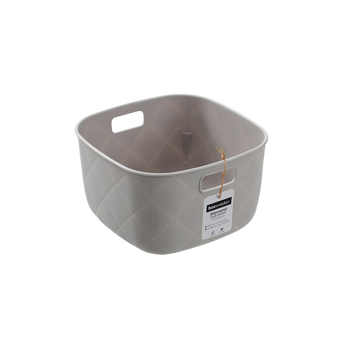 Boxsweden Diamond Quilt Basket 19.5X19X11Cm
