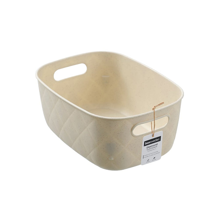 Boxsweden Diamond Quilt Basket S 26.5X18.5X11Cm