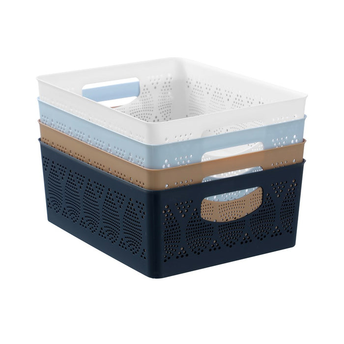 Boxsweden Moroccan Storage Basket 12L 35X29X13.5Cm