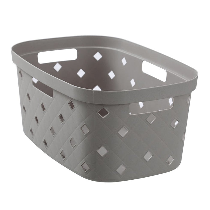 Boxsweden Diamond Quilted Laundry Basket 56X38.7X25Cm