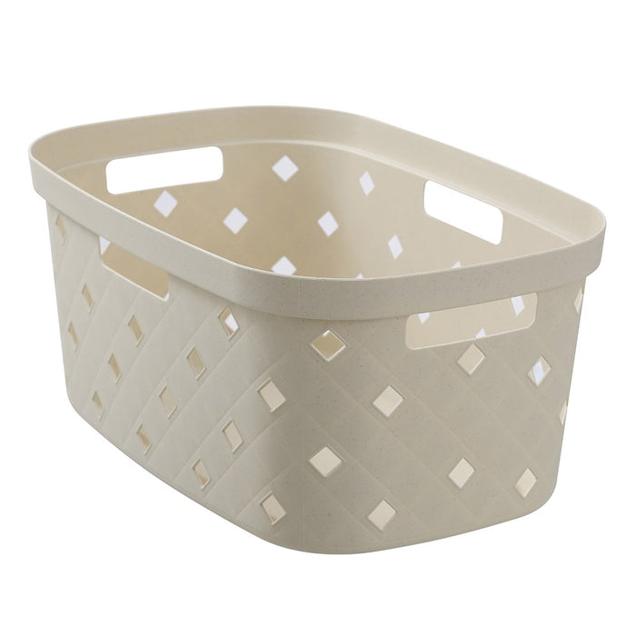Boxsweden Diamond Quilted Laundry Basket 56X38.7X25Cm