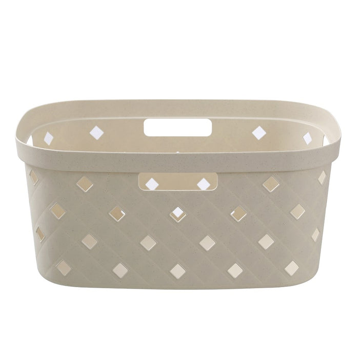 Boxsweden Diamond Quilted Laundry Basket 56X38.7X25Cm