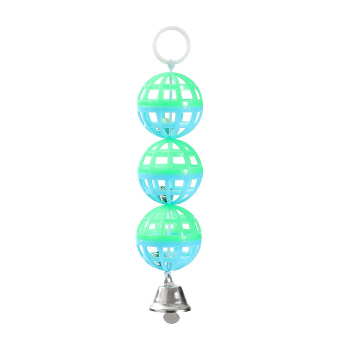 Paws & Claws BALL AND BELL BIRD TOY 16X4.5CM
