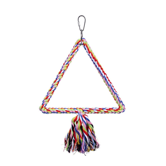 Paws & Claws COTTON SWING BIRD TOY 20.5X28CM