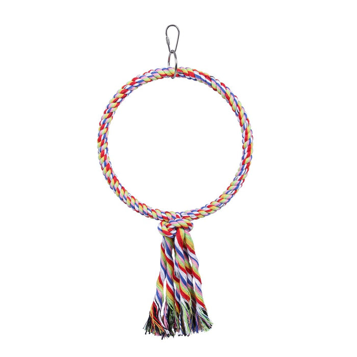 Paws & Claws COTTON SWING BIRD TOY 20.5X28CM