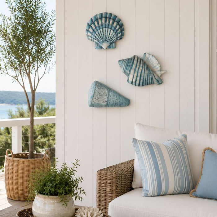 2 set Capiz Cockle Shell Wall Art