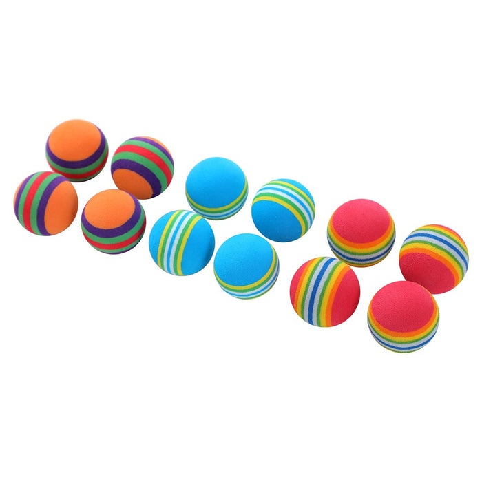 Paws & Claws POUNCE FOAM BALLS CAT TOY 4PK 3.5CM