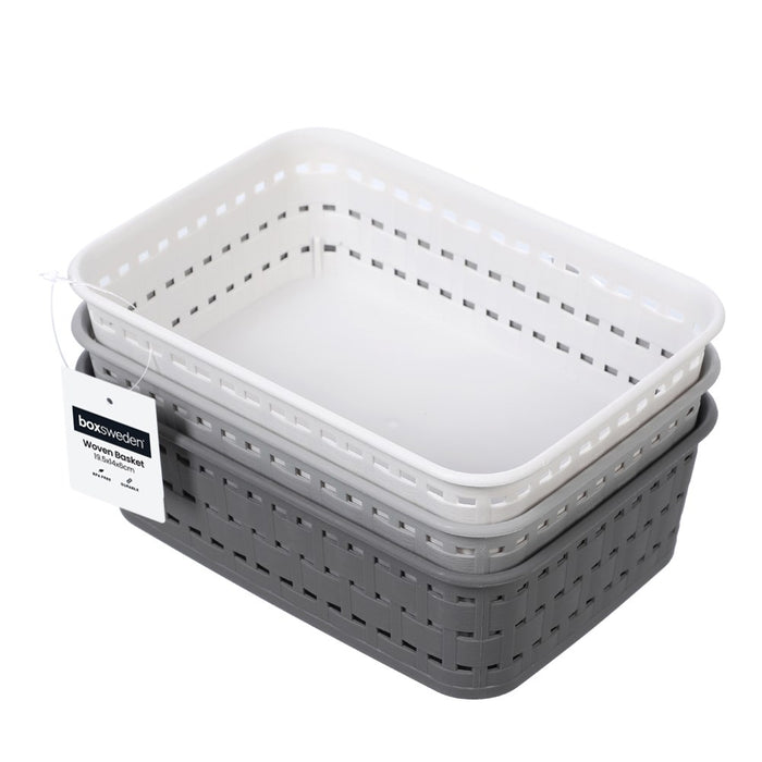 Boxsweden Woven Basket 19.5X14X6Cm