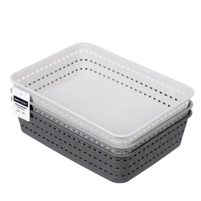 Boxsweden Woven Basket 25X18.5X6Cm