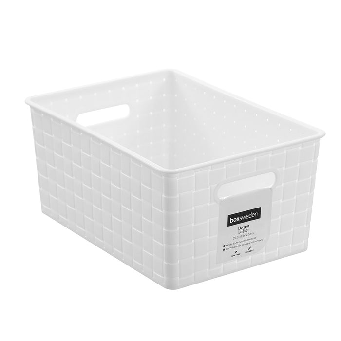 Boxsweden Logan Basket 25.5X18.5X12.5Cm