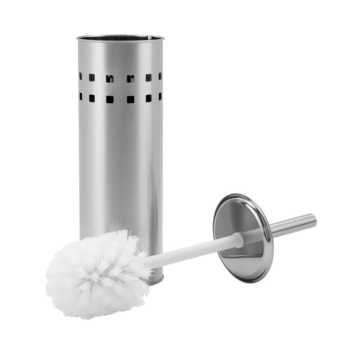 Boxsweden Toilet Brush & Holder Set Stainles Steel Satin Finish