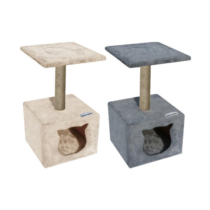 Paws & Claws CATSBY PLATFORM HIDEAWAY 28X28X56CM