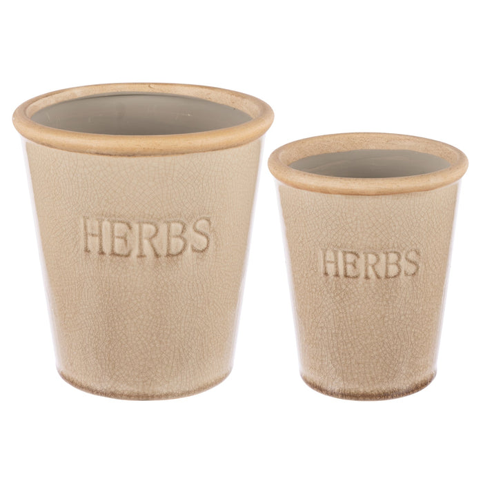 Rogue Provence Herb Pot Brown