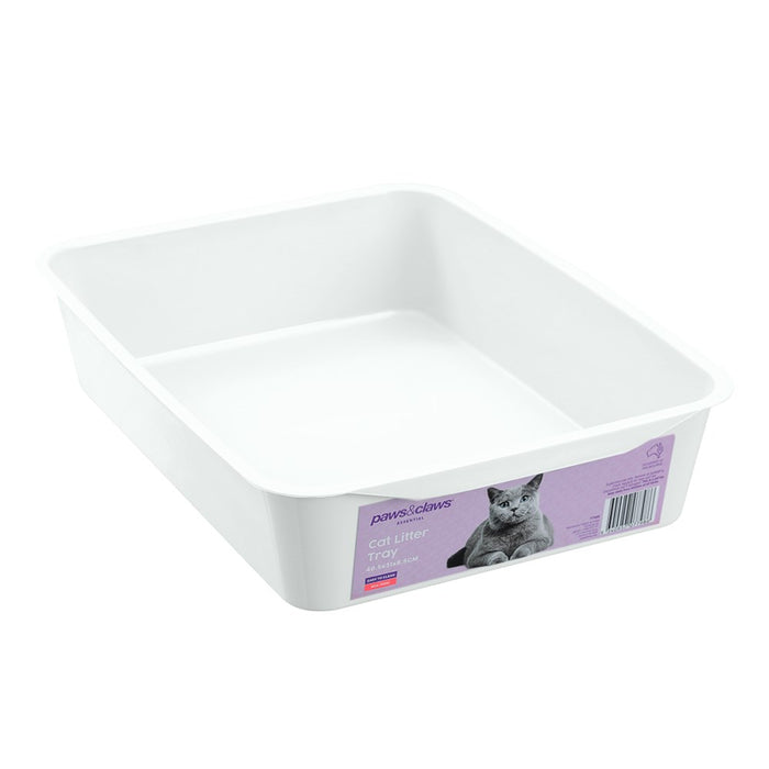 Paws & Claws CAT LITTER TRAY 40.5X31X8.5CM