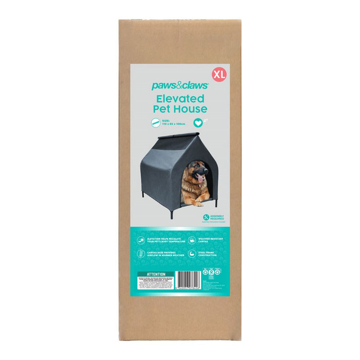 Paws & Claws ELEVATED PET HOUSE X-LARGE 110X85X108CM