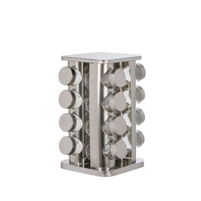 Davis & Waddell Newbury Stainless Steel Spice Rack Jar