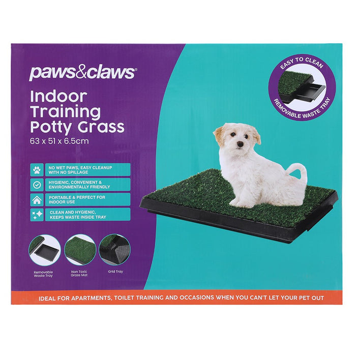 Paws & Claws PET POTTY GRASS PULL-OUT TRAY 63X51X6.5CM