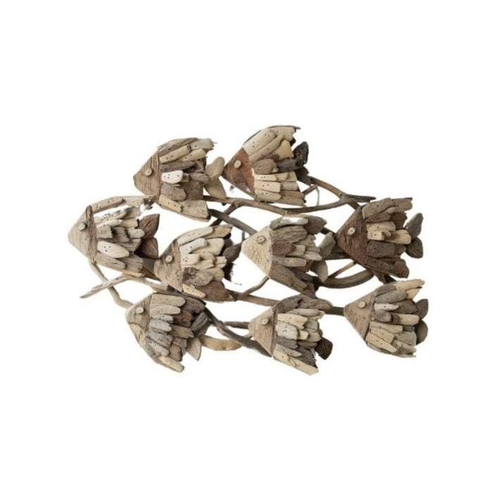 2 set Driftwood School of Angel Fish