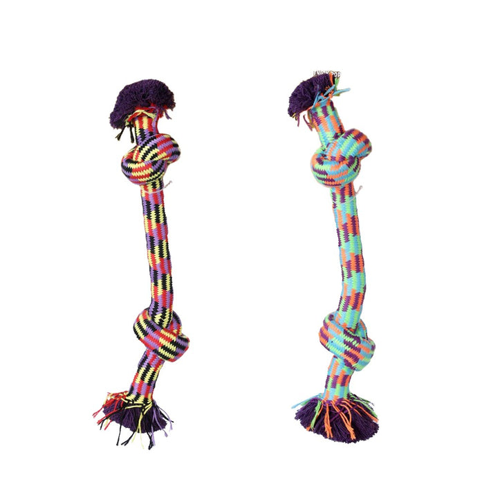 Paws & Claws TUG-OF-WAR THICK ROPE 35X2.5CM COLOURS 227G