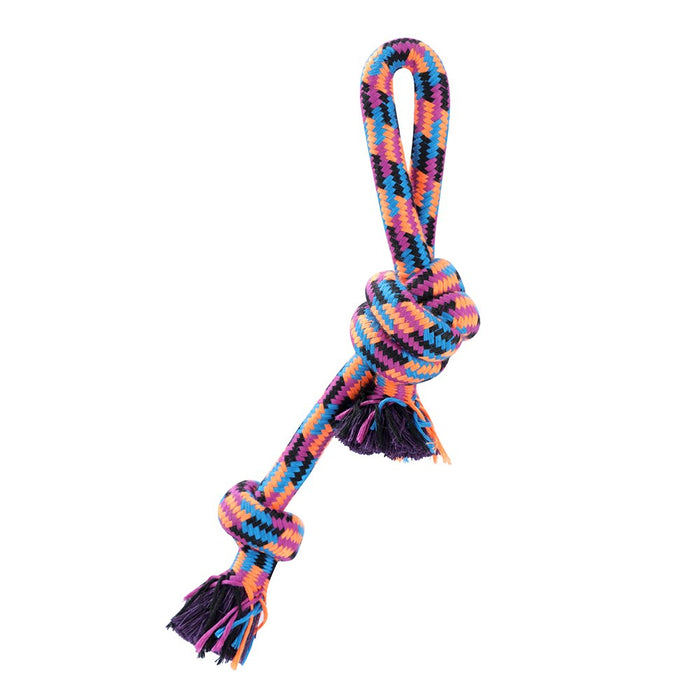 Paws & Claws TUG-OF-WAR KNOTTED ROPE STYLES, 2 COLOURS 35X1-2CM 176G