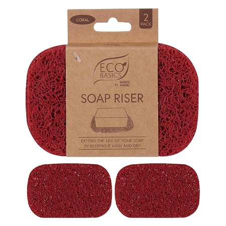 Eco Basics Soap Riser - Coral