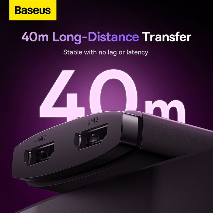 Baseus AirJoy Series 2-in-1 Bidirectional HDMI Switch (Comes with 1m Cable)