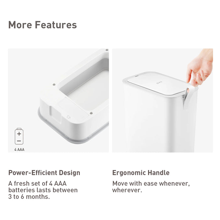 EKO Morandi Smartsensor Bin EK6287: Advanced, Slim, and Hygienic Waste Disposal Solution