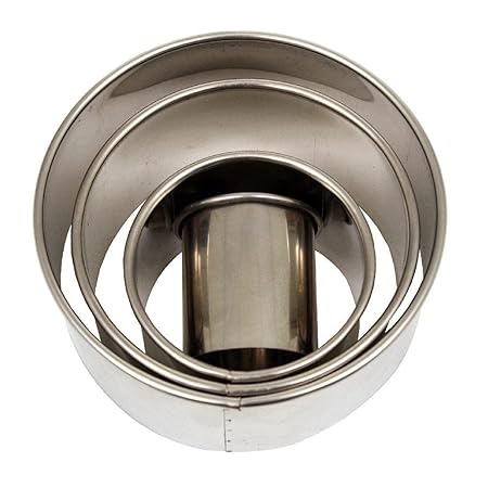 DEEP ROUND PLAIN CUTTER SET 4 (4, 6.5, 9 & 11CM)