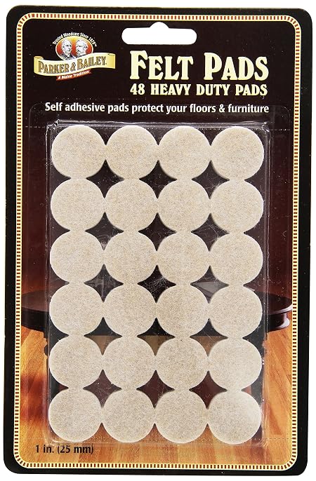 Parker & Bailey Felt 48 pc 1 Inch Oatmeal
