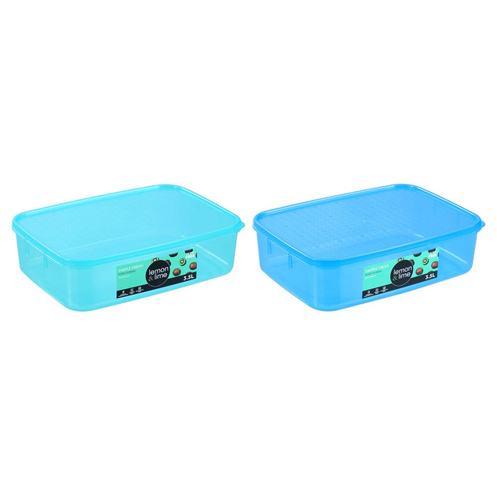Lemon & Lime SIMPLE FRESH FOOD CONTAINER 3.5L 28X20X8CM