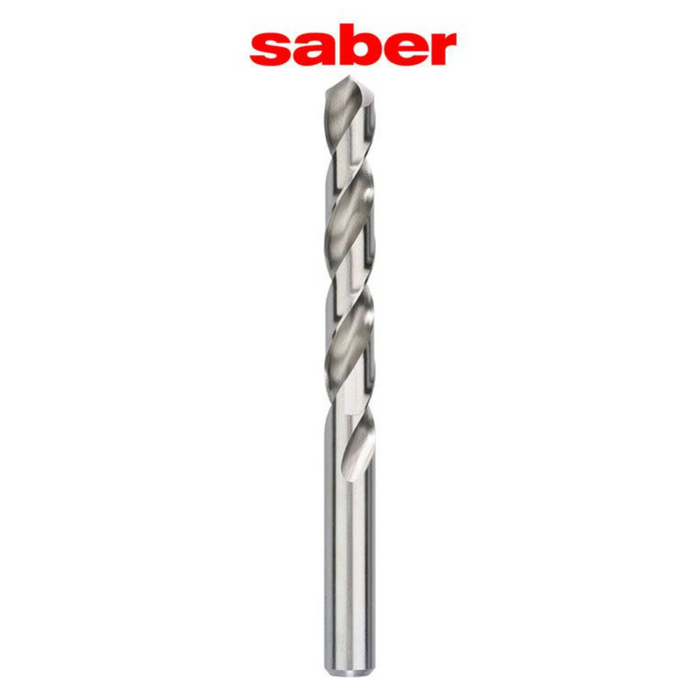 Saber  Bright Finish HSS Jobber Drill -  with Self-Centering Split Point