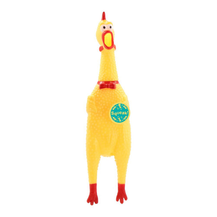 Paws & Claws SQUAWKING VINYL CHICKEN 32CM