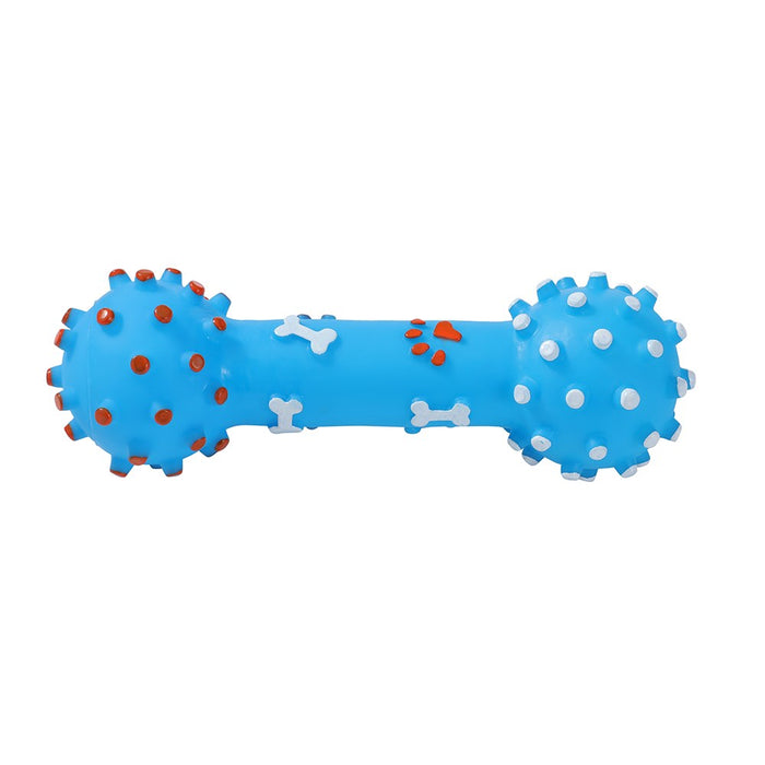 Paws & Claws PAW PRINT DUMBBELL VINYL 25.5X8X8CM