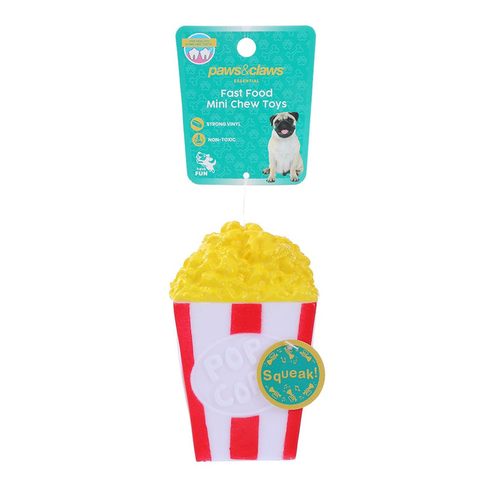 Paws & Claws FAST FOOD MINI CHEW TOYS VINYL 12X7X5.5CM