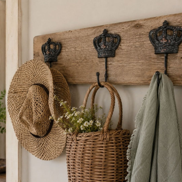 2 set Crown Wall Hook