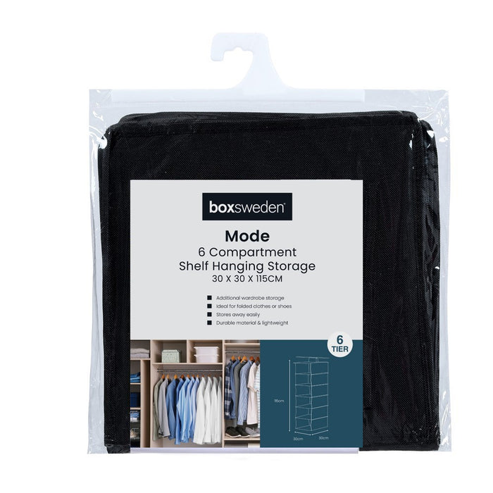 Boxsweden Mode Hanging Wardrobe Storage 30X30X115Cm 26 Tier