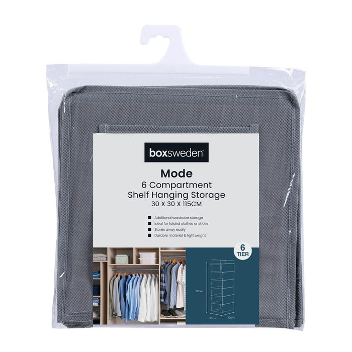 Boxsweden Mode Hanging Wardrobe Storage 30X30X115Cm 26 Tier