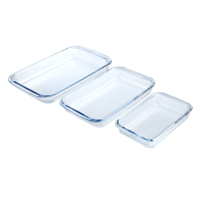 Lemon & Lime YORKSHIRE GLASS BAKEWARE RECTANGLE 2.2L 34.5X20X5CM
